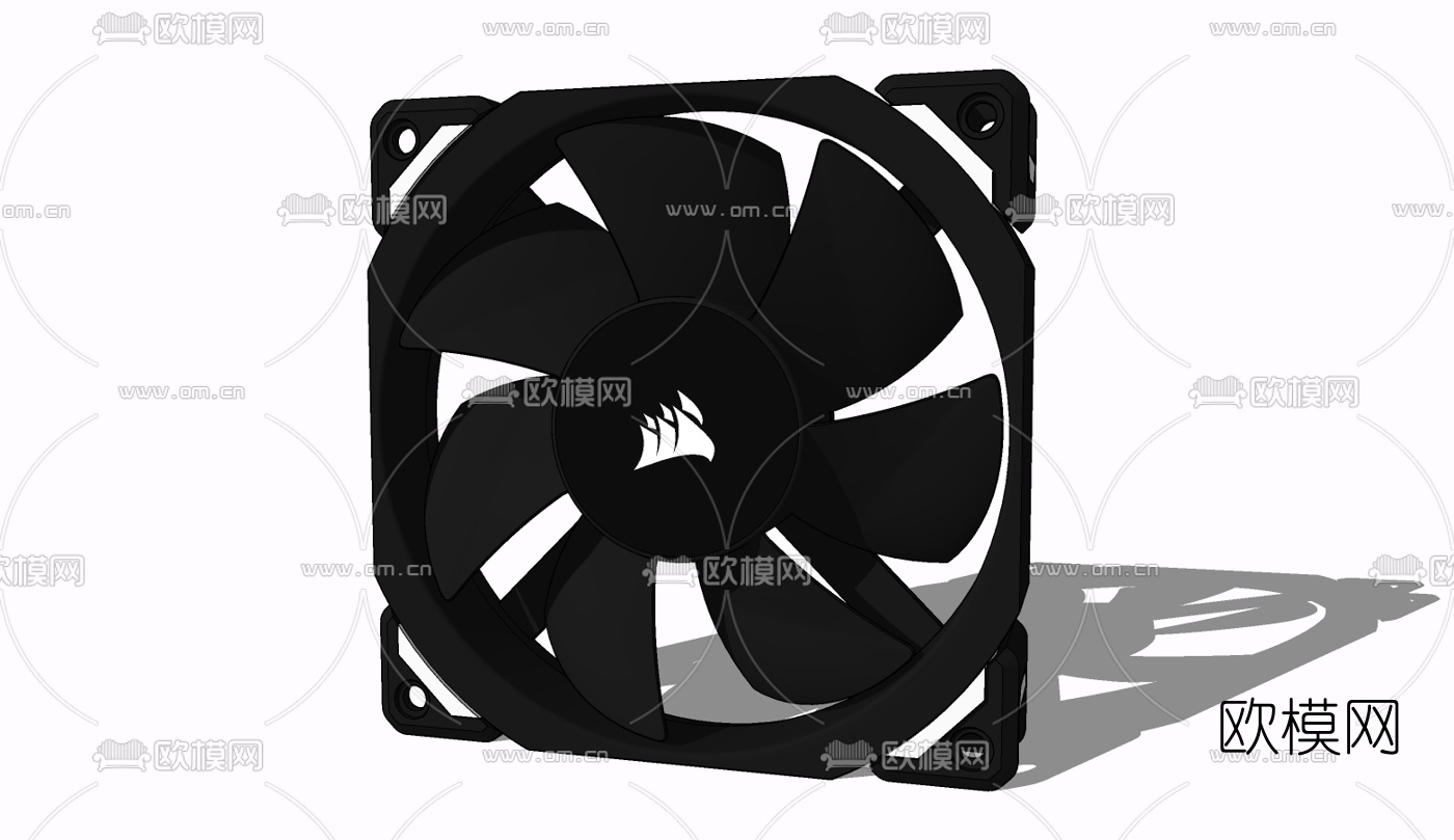 现代排风扇免费su模型下载
