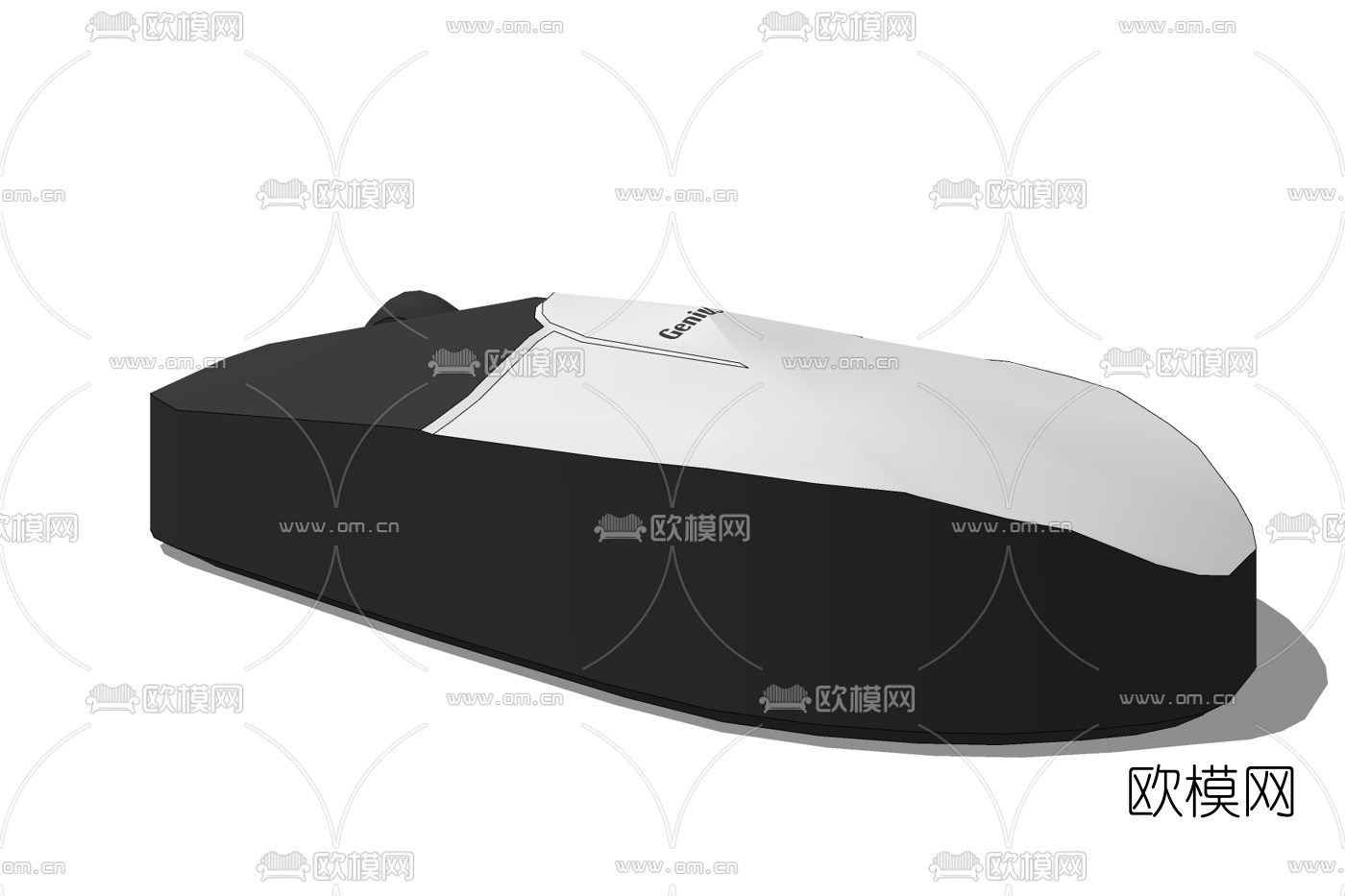 现代鼠标免费su模型下载