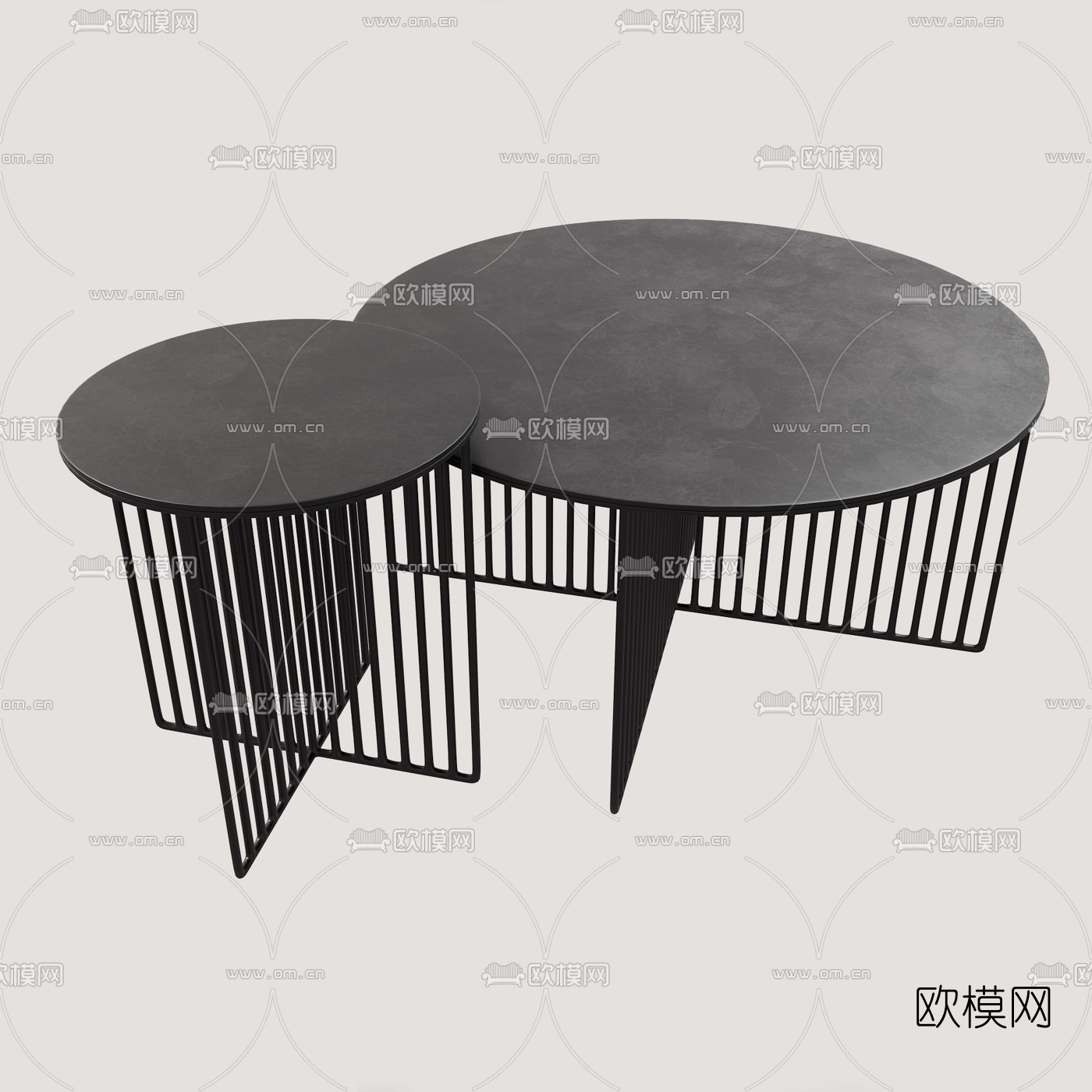 现代公共异形沙发3d模型