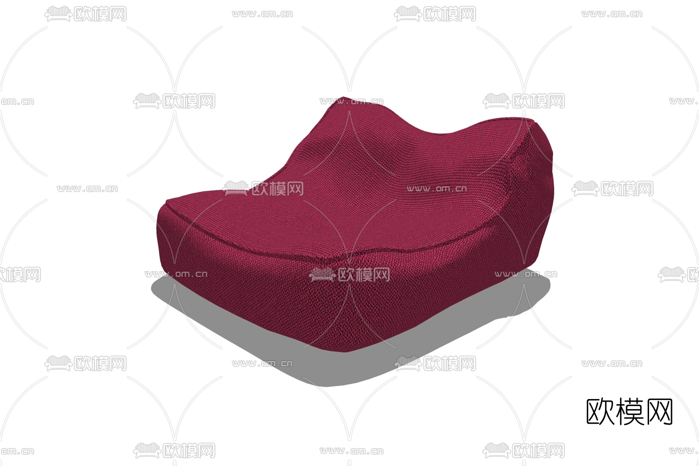现代懒人沙发免费su模型下载