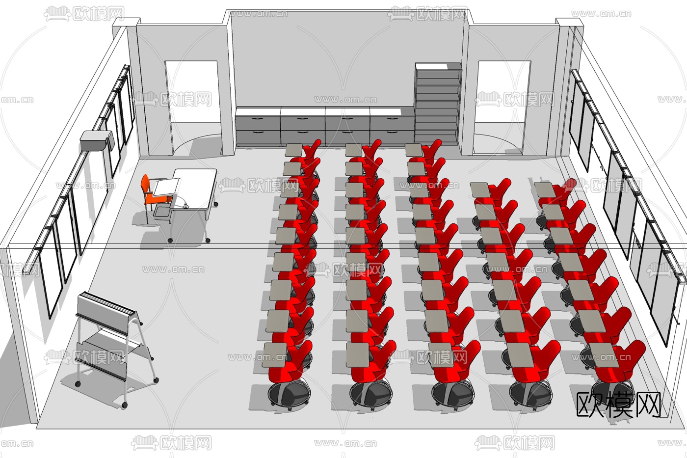 现代培训机构免费su模型下载