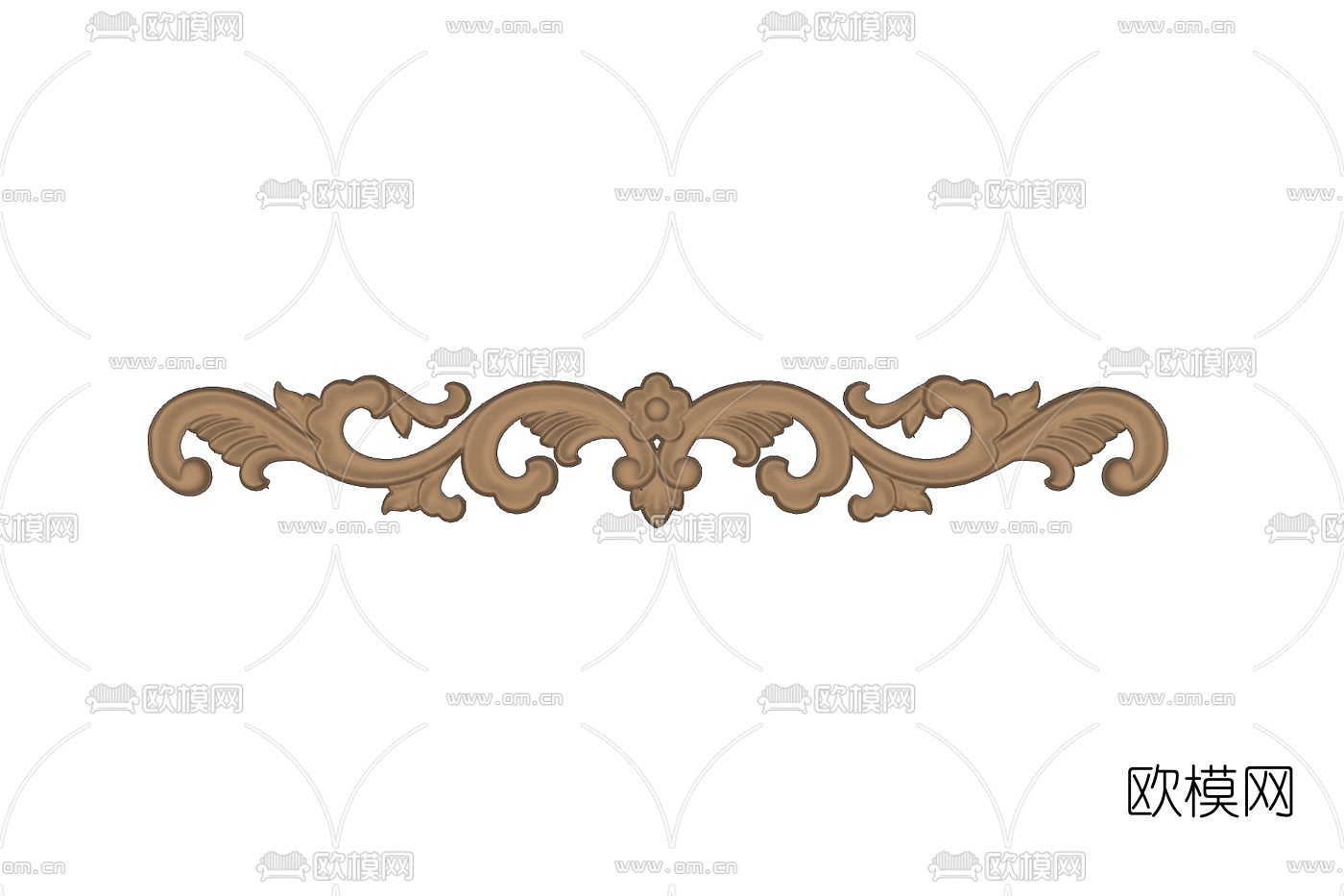 欧式雕花免费su模型下载