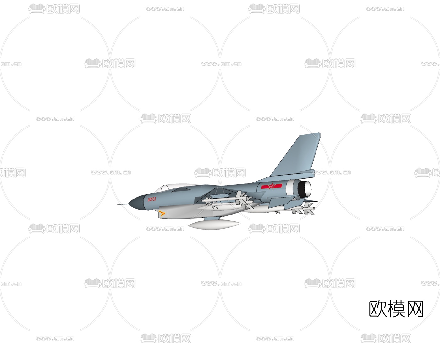 现代战斗机免费su模型下载