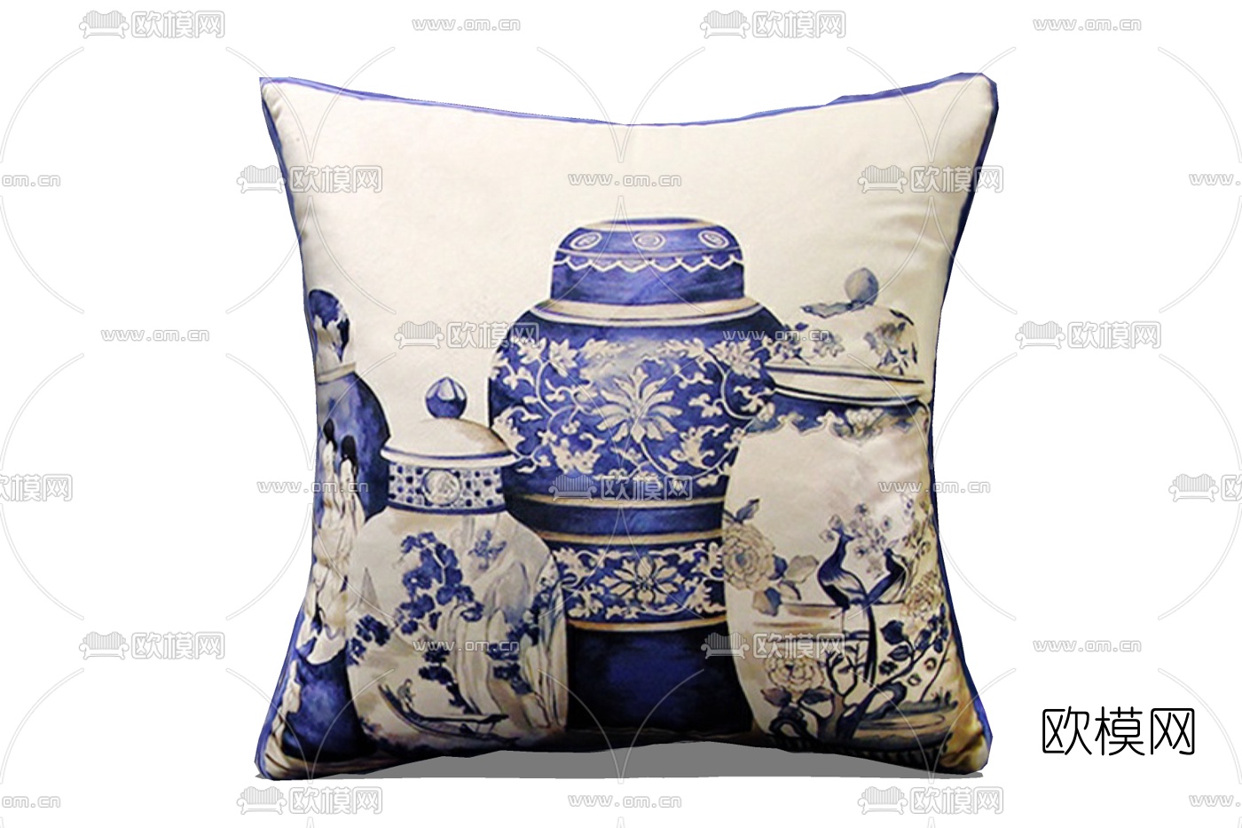 简欧抱枕免费su模型下载