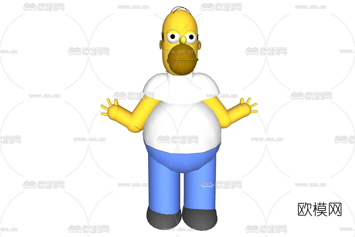 现代机械玩偶免费su模型下载