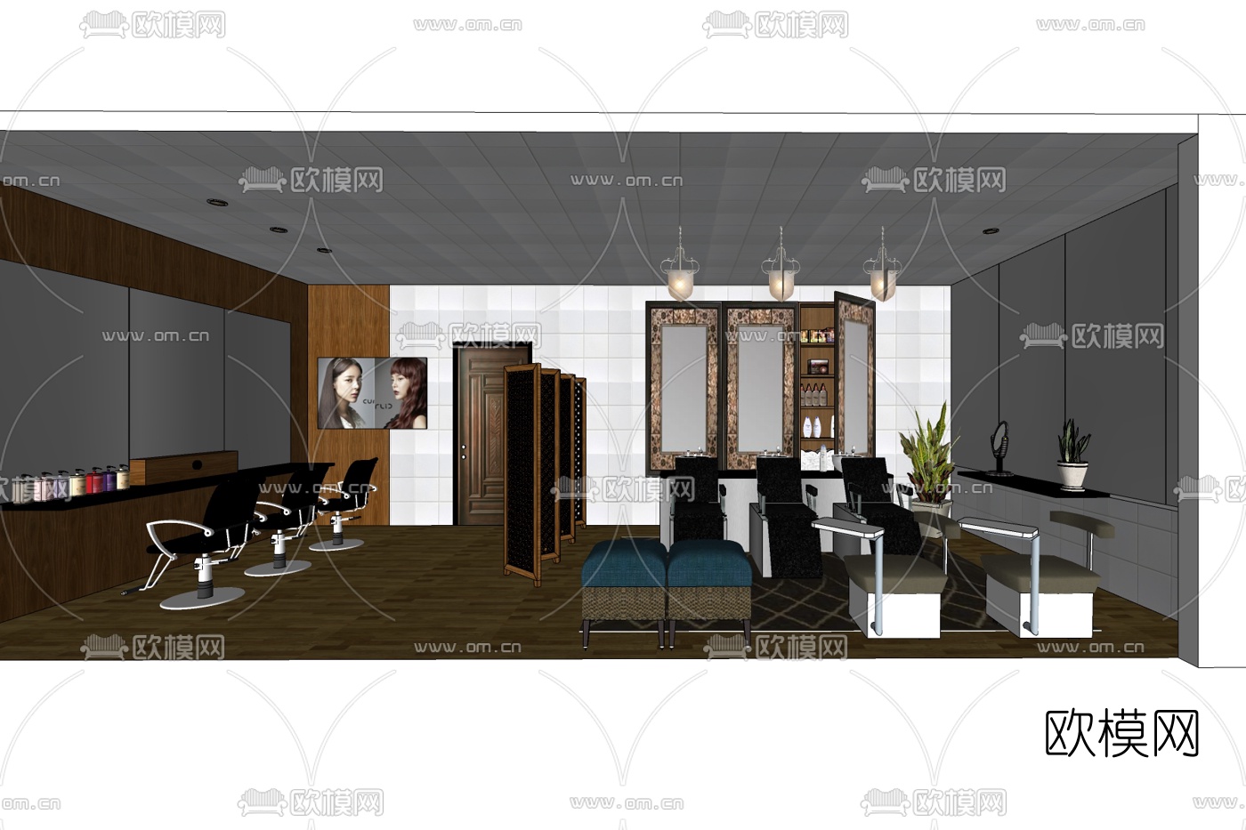 现代理发店免费su模型