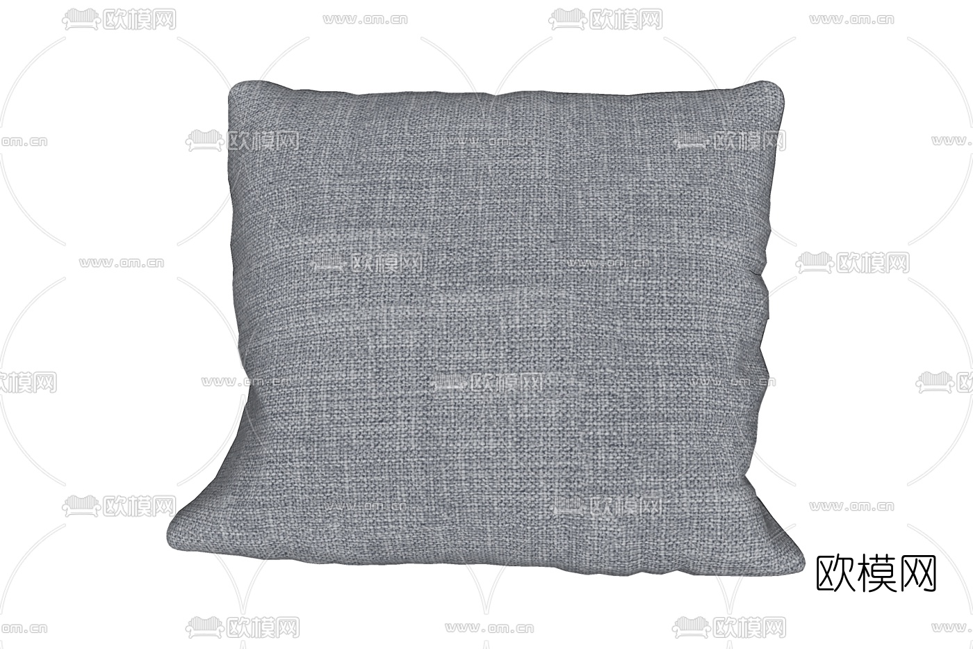 现代布艺枕头免费su模型下载