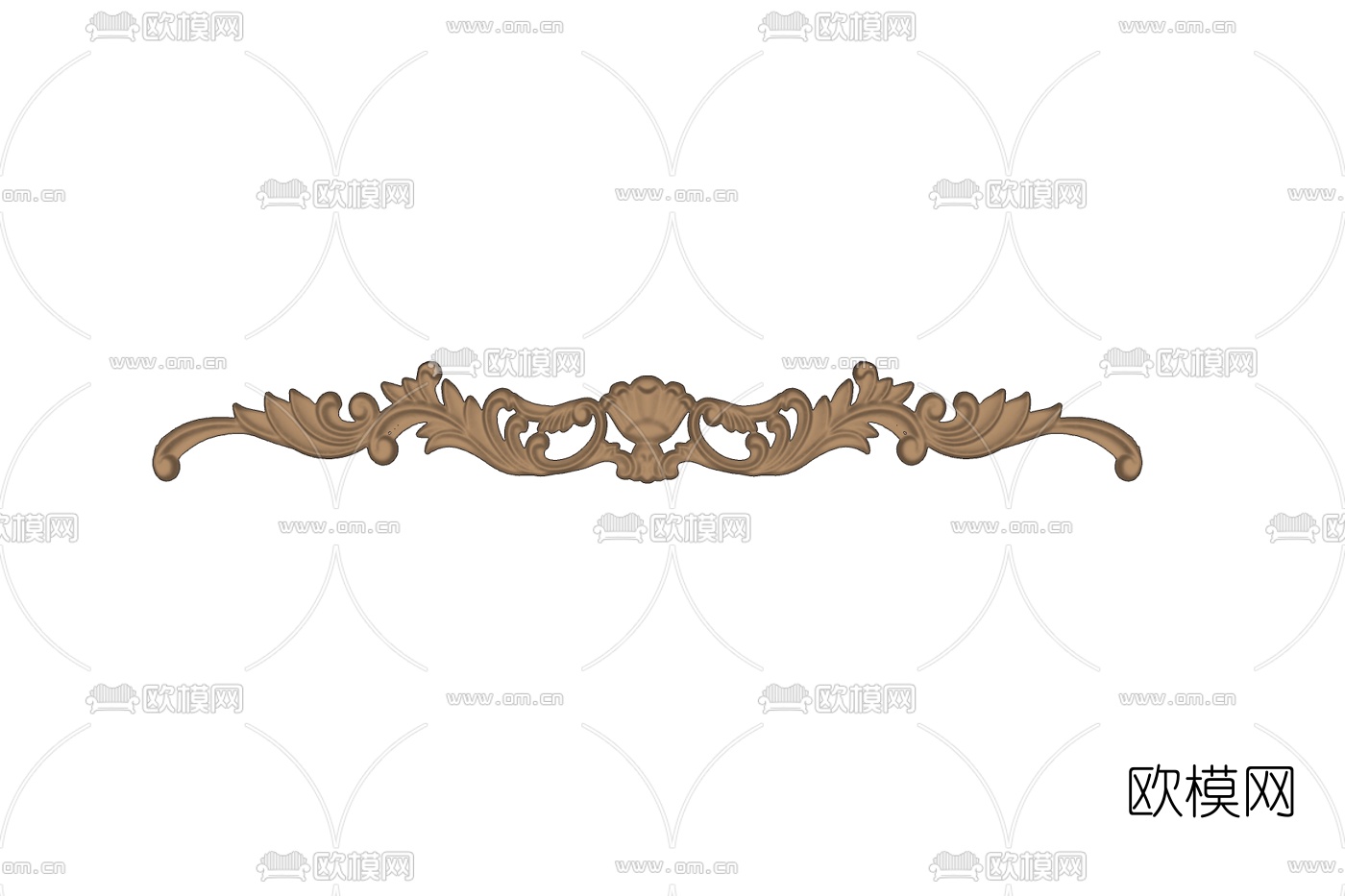 欧式雕花免费su模型下载