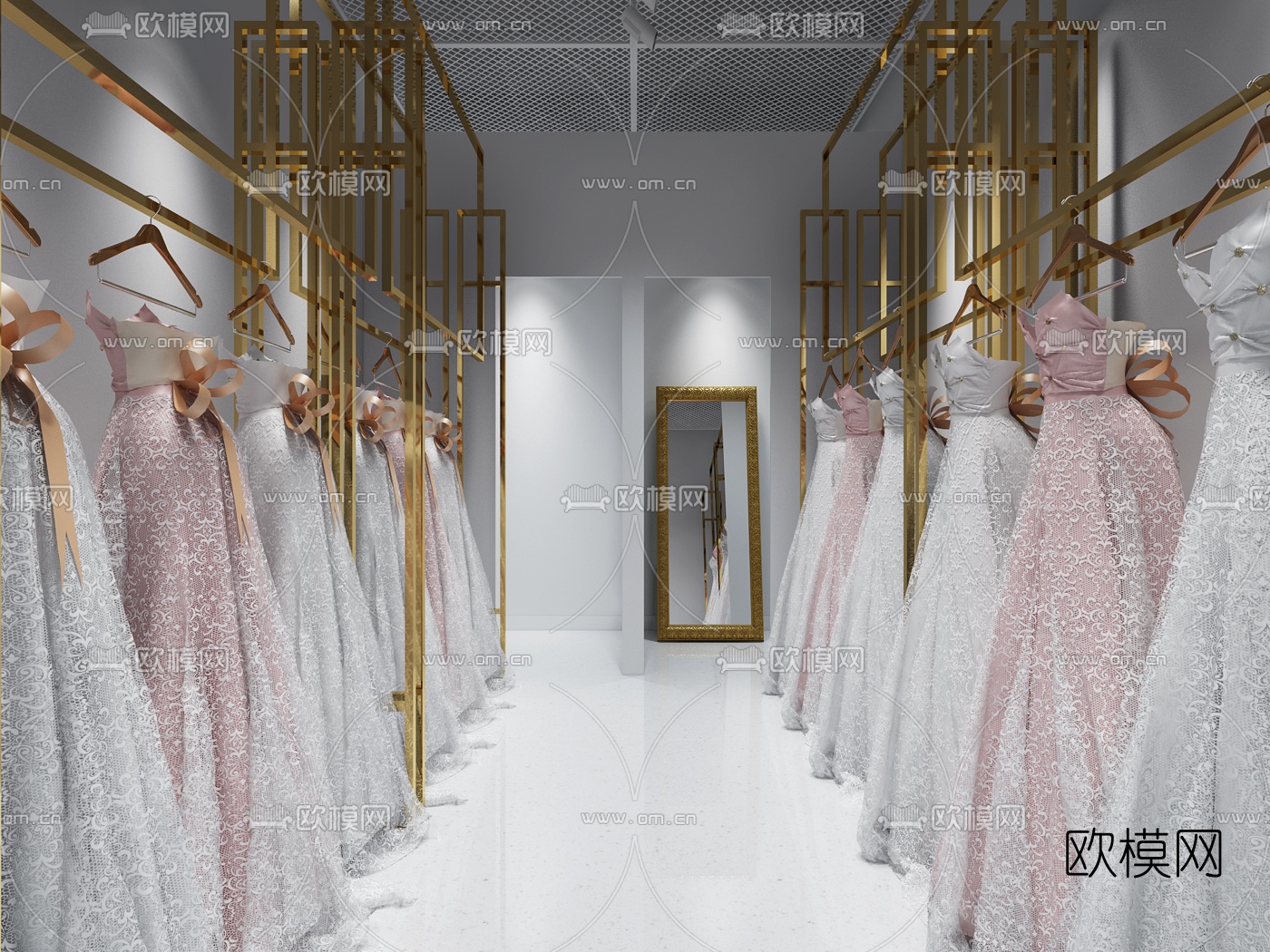 现代婚纱摄影工作室3d模型下载（渲染图7）