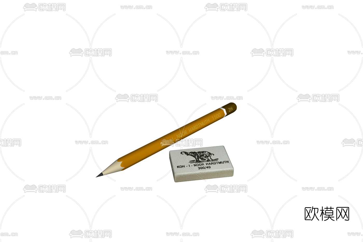现代铅笔免费su模型下载