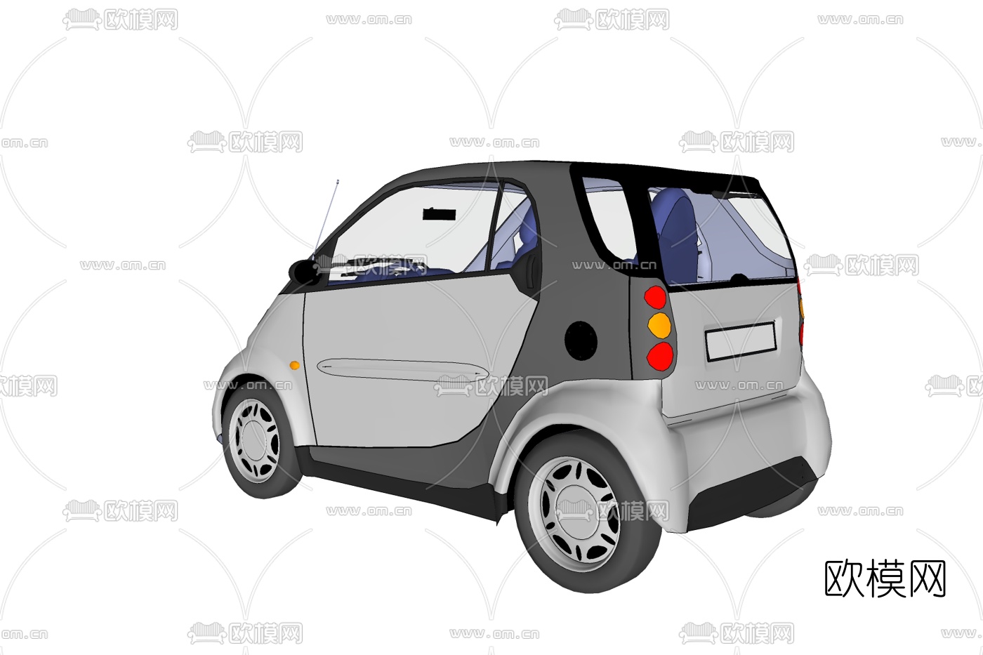 现代小汽车免费su模型下载