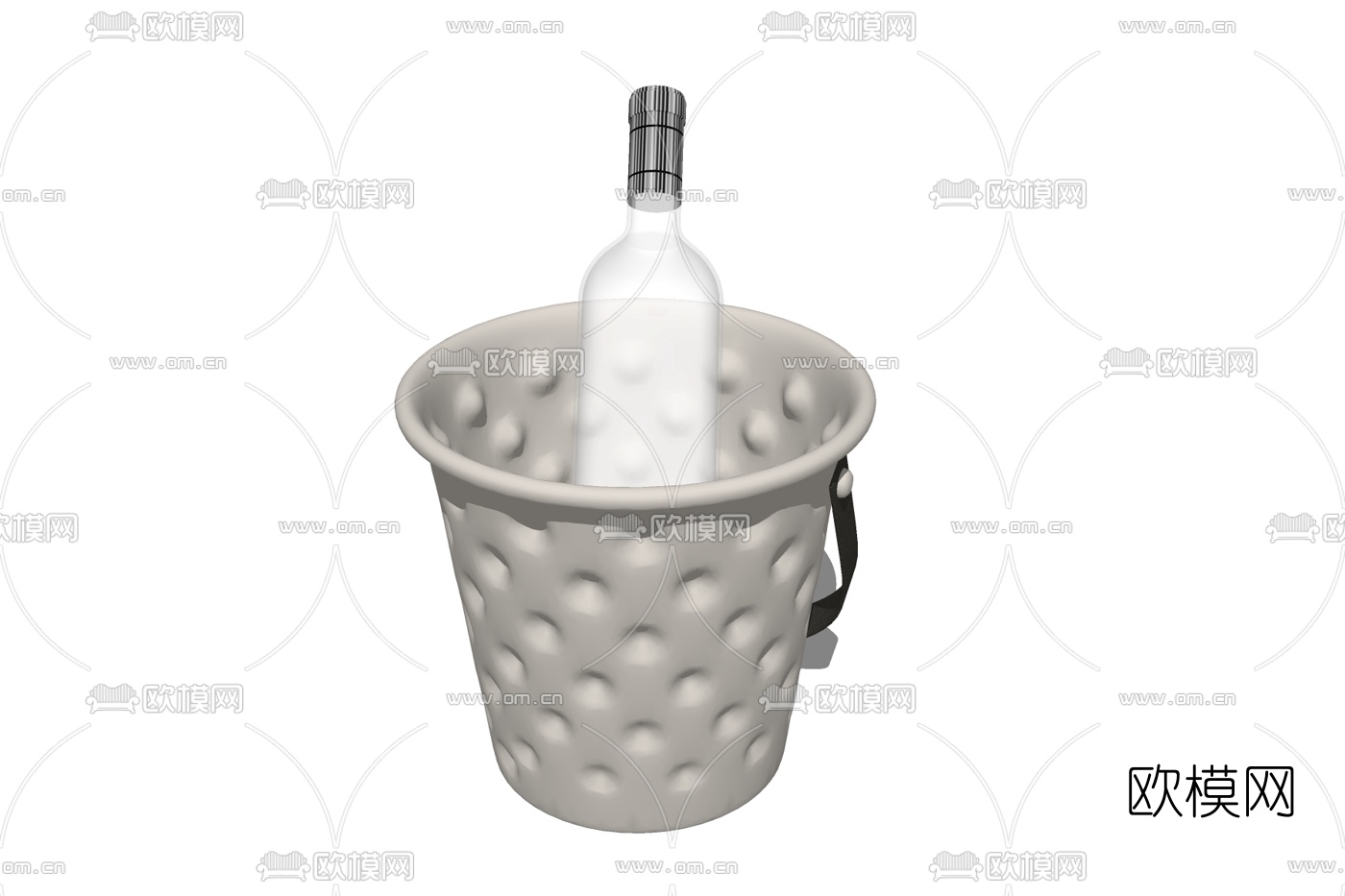 现代酒水饮料免费su模型下载