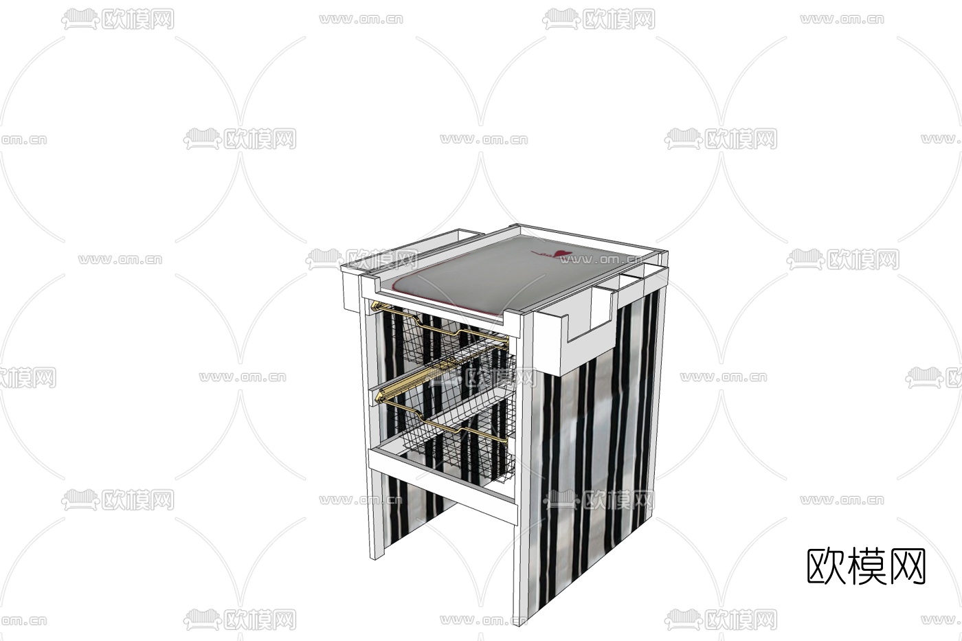 现代医疗设备免费su模型下载