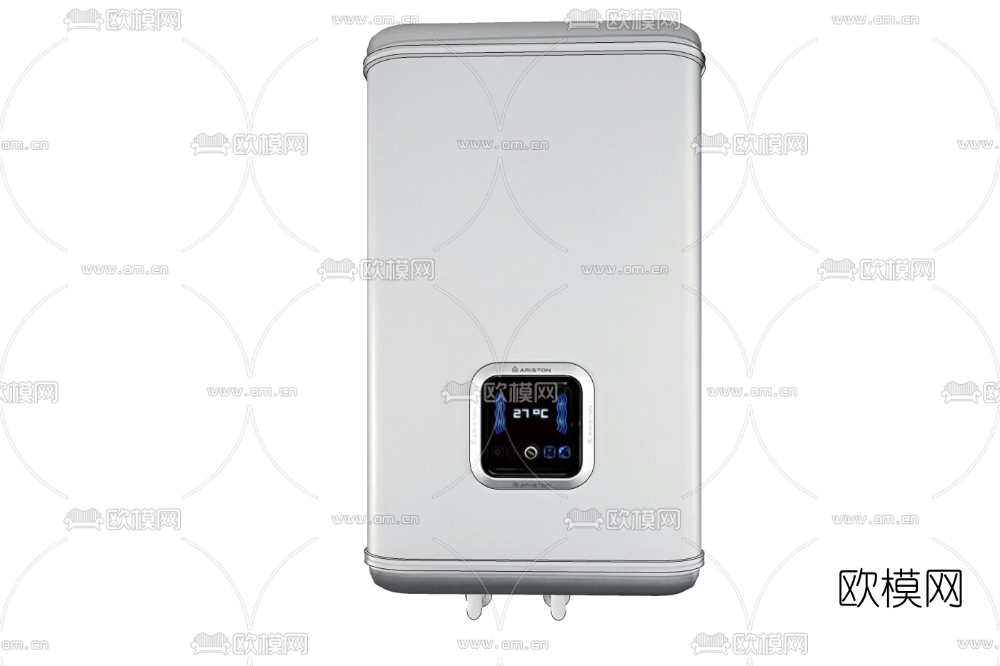 现代立体式空调免费su模型下载