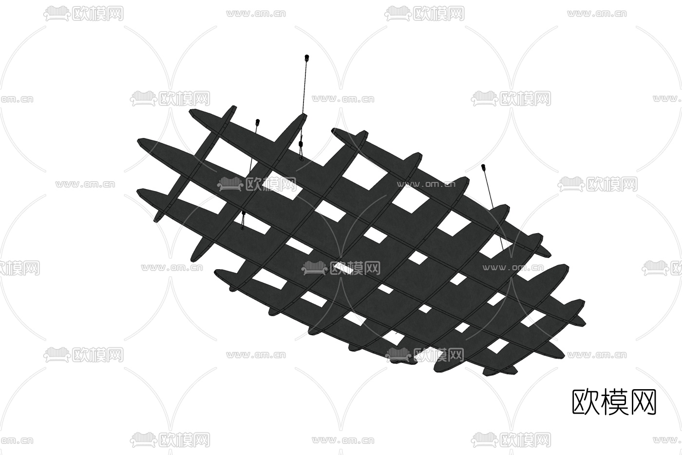北欧装饰品免费su模型下载