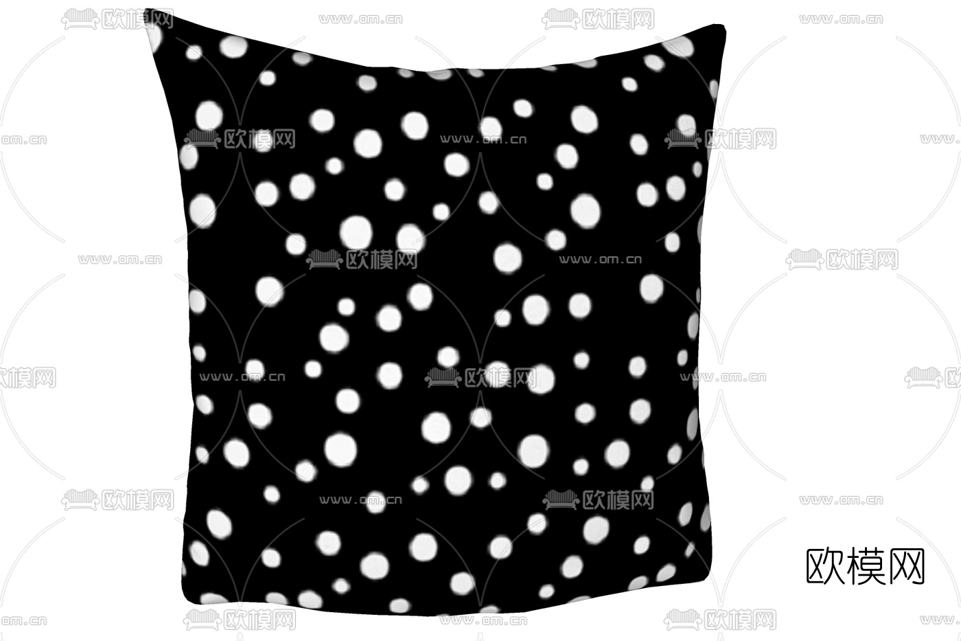 北欧抱枕免费su模型下载