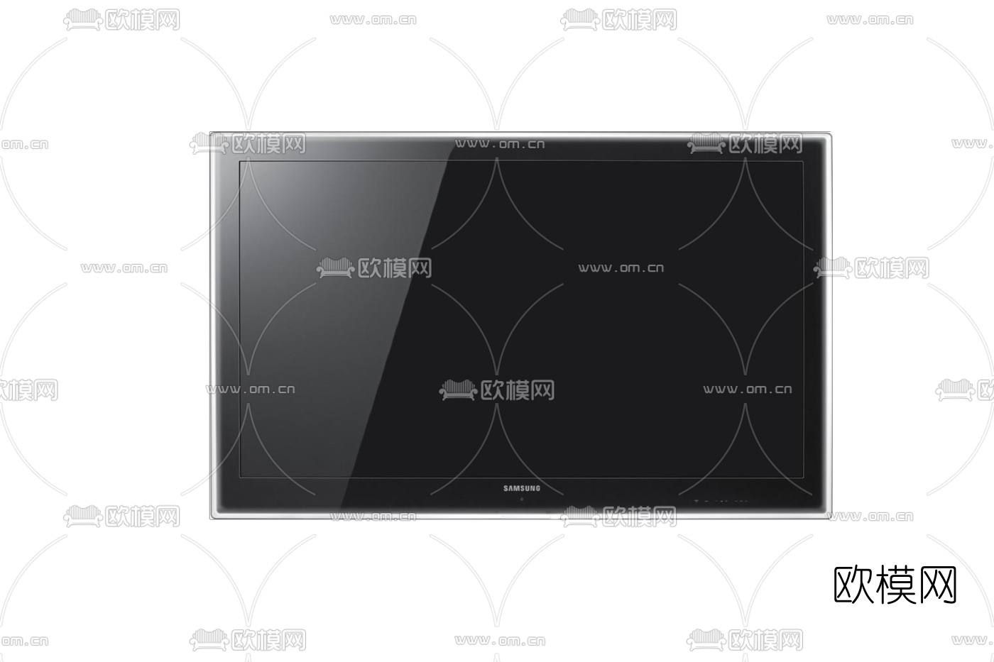 现代电视机免费su模型下载