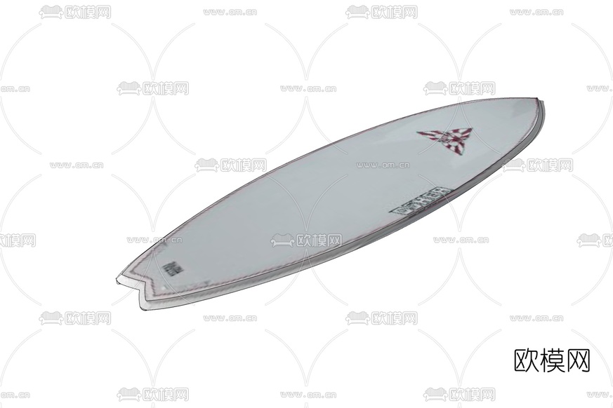 现代冲浪板免费su模型下载