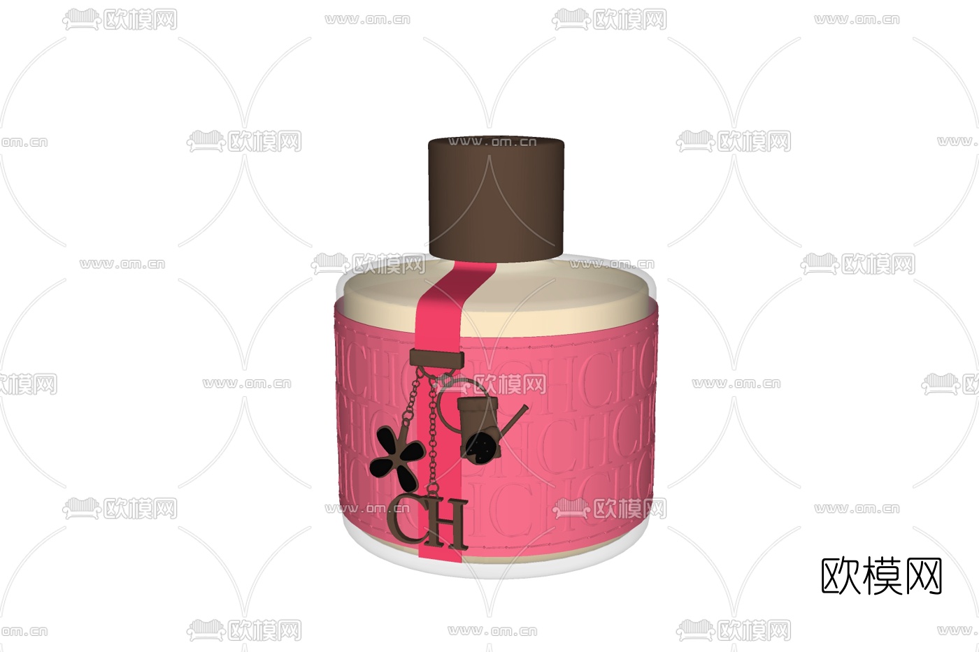 现代香水免费su模型下载