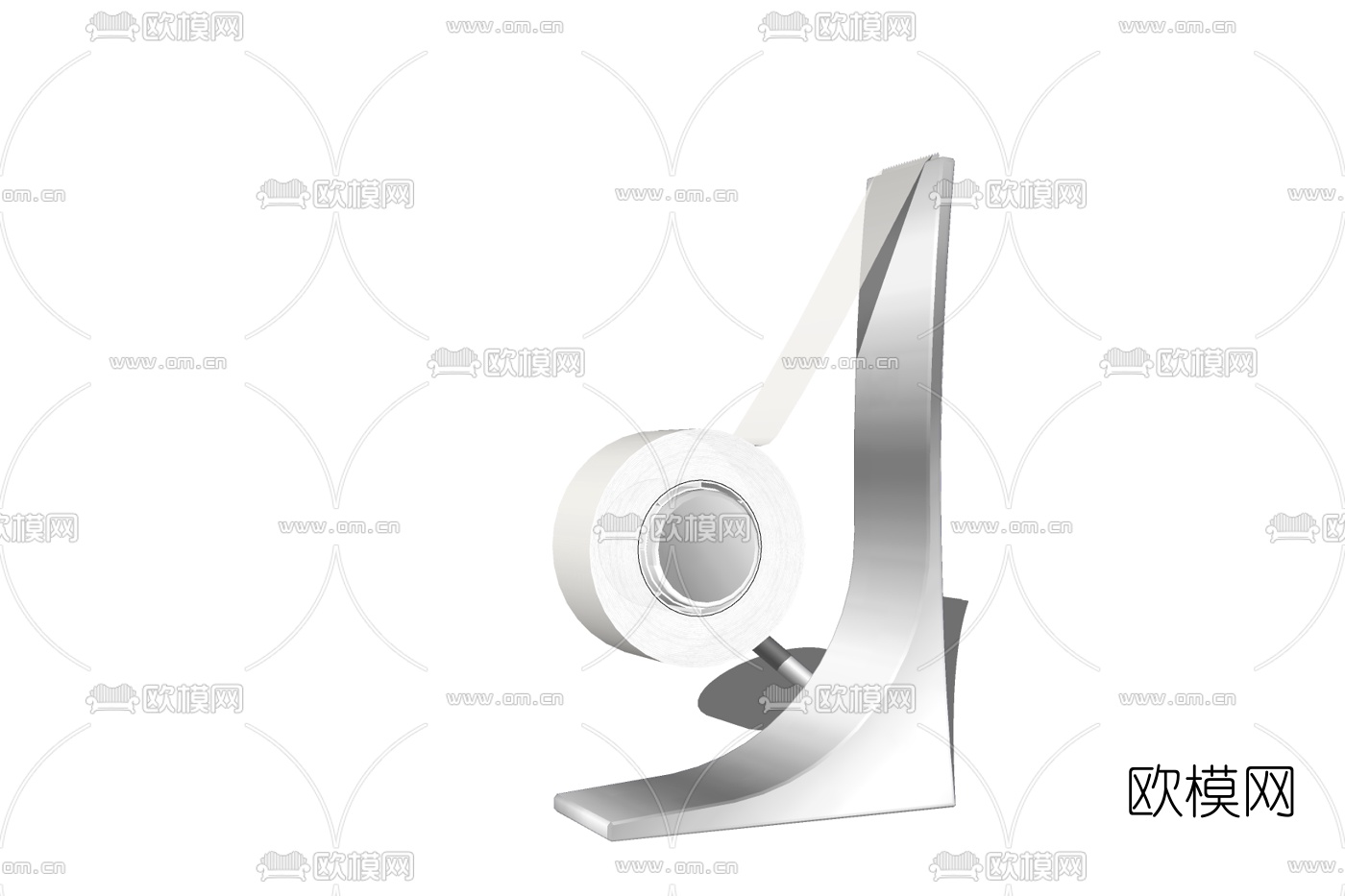 现代胶带切割器免费su模型下载