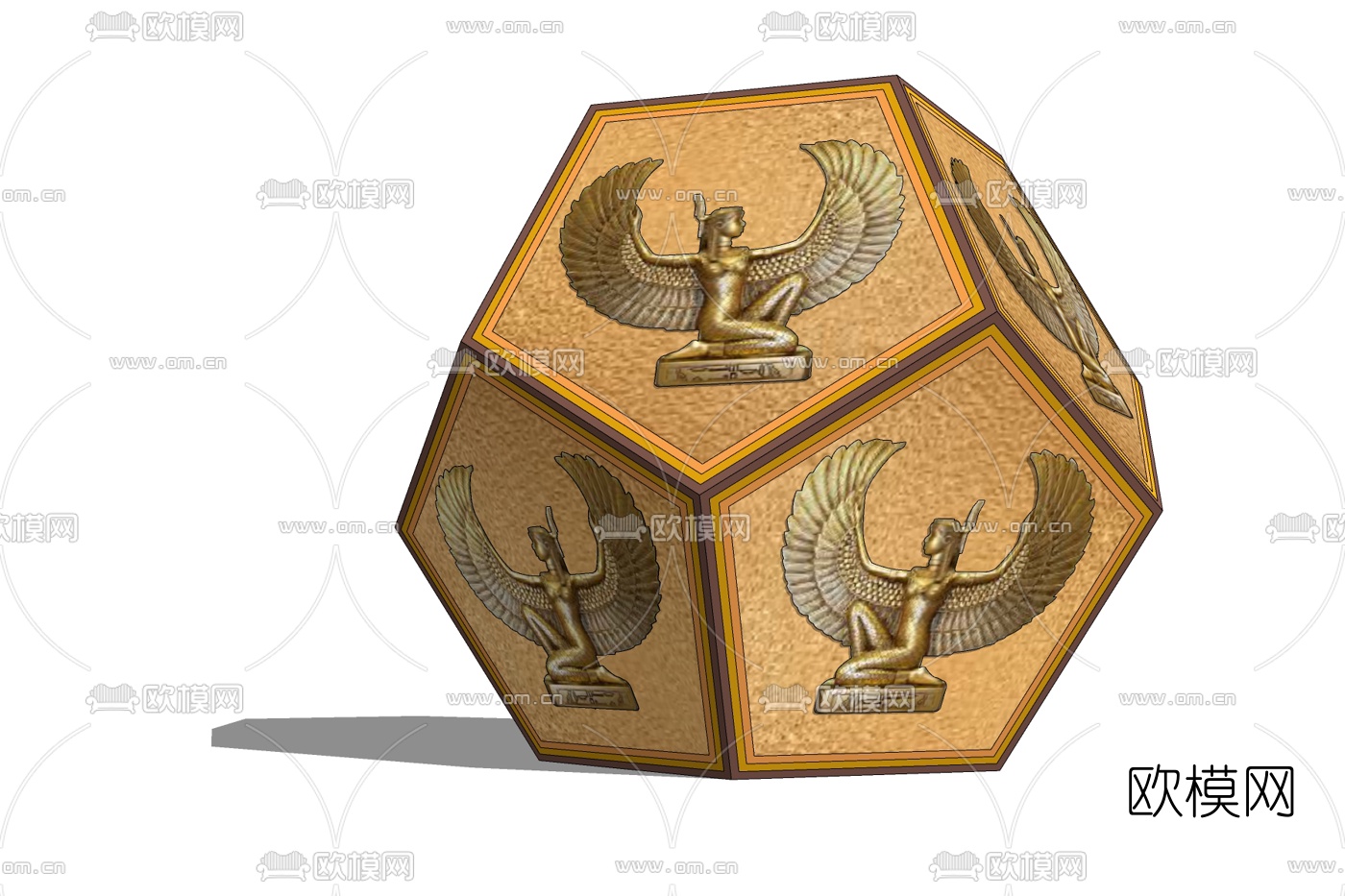 东南亚装饰品免费su模型下载