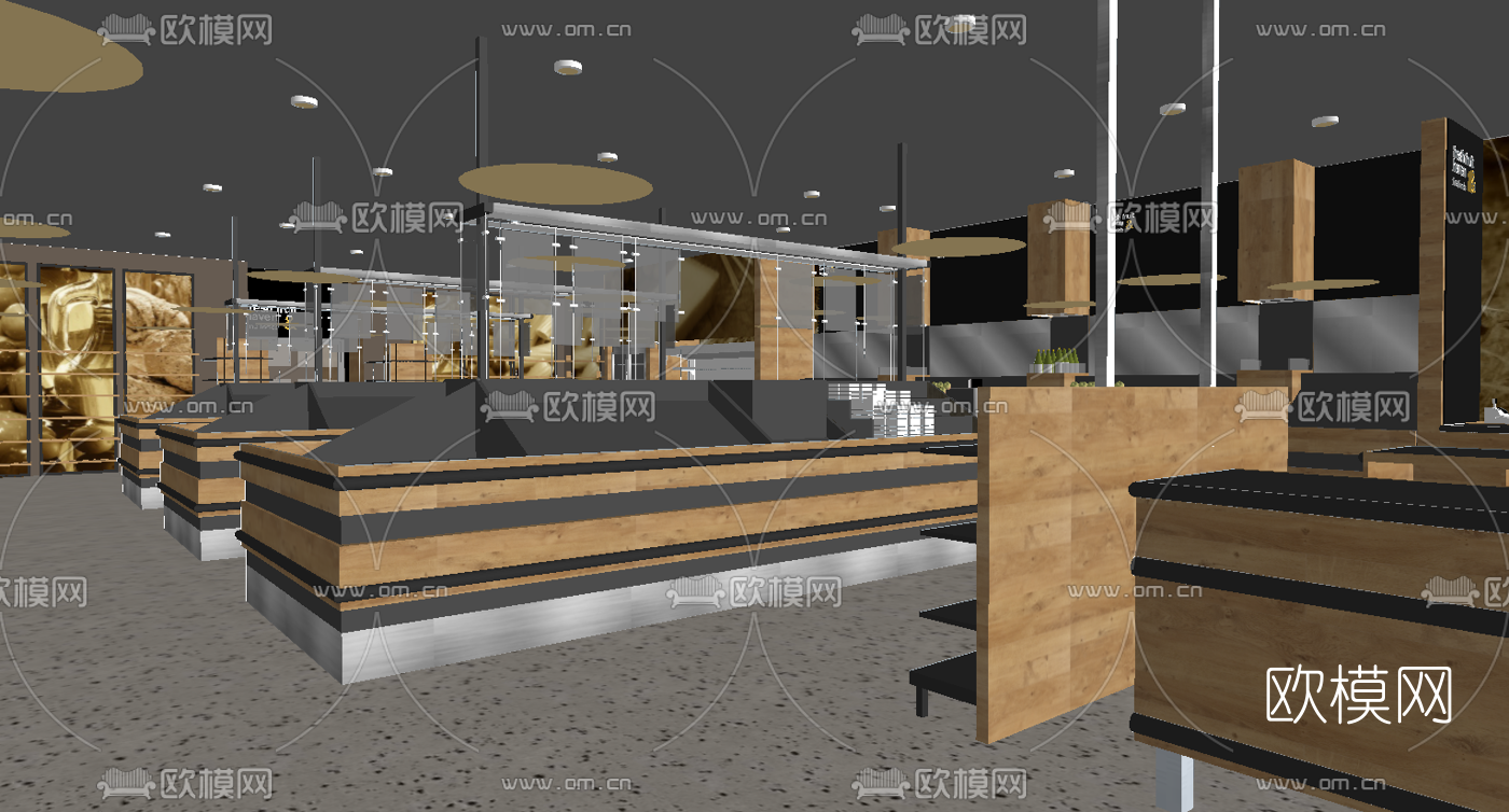 现代生鲜超市su模型