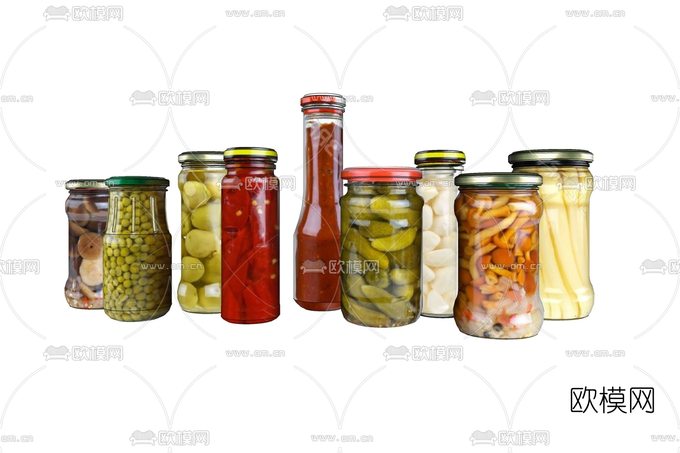 现代罐头免费su模型下载