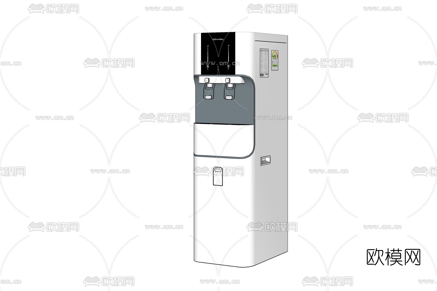 现代饮水机免费su模型下载