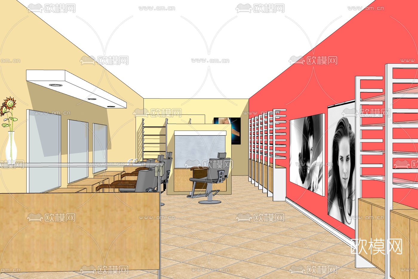 现代理发店免费su模型下载