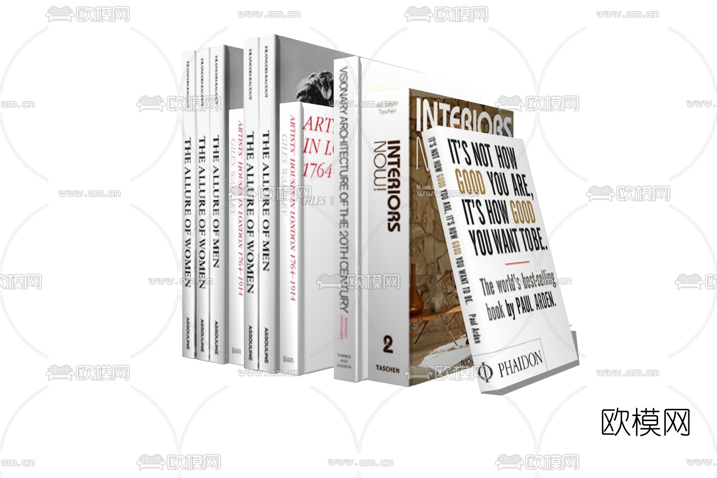 现代书籍免费su模型下载