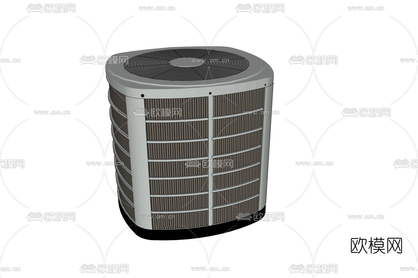 现代空调外机免费su模型下载