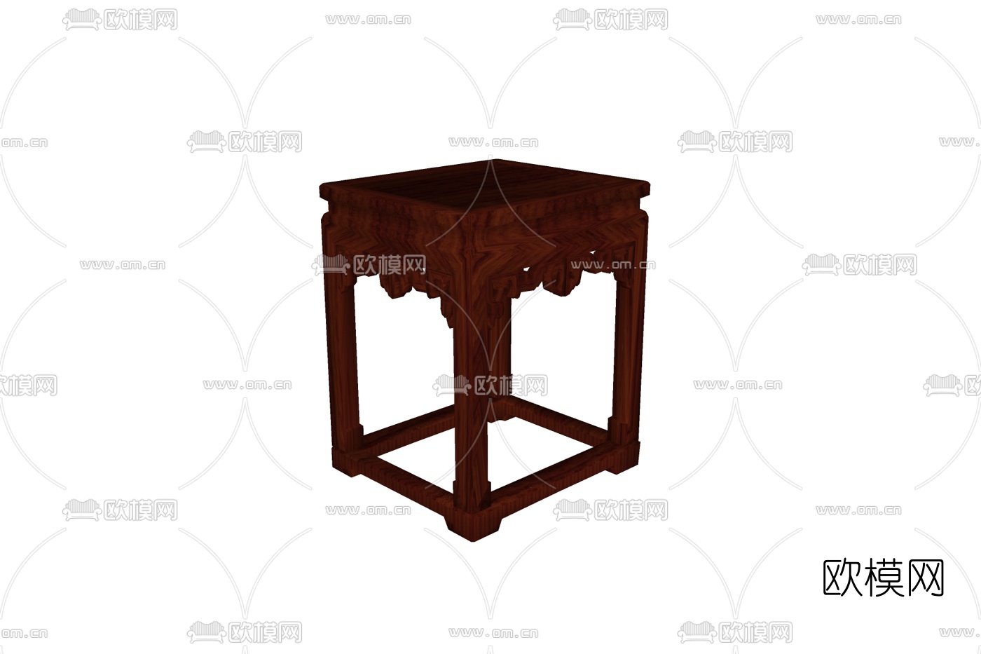 中式角几免费su模型下载