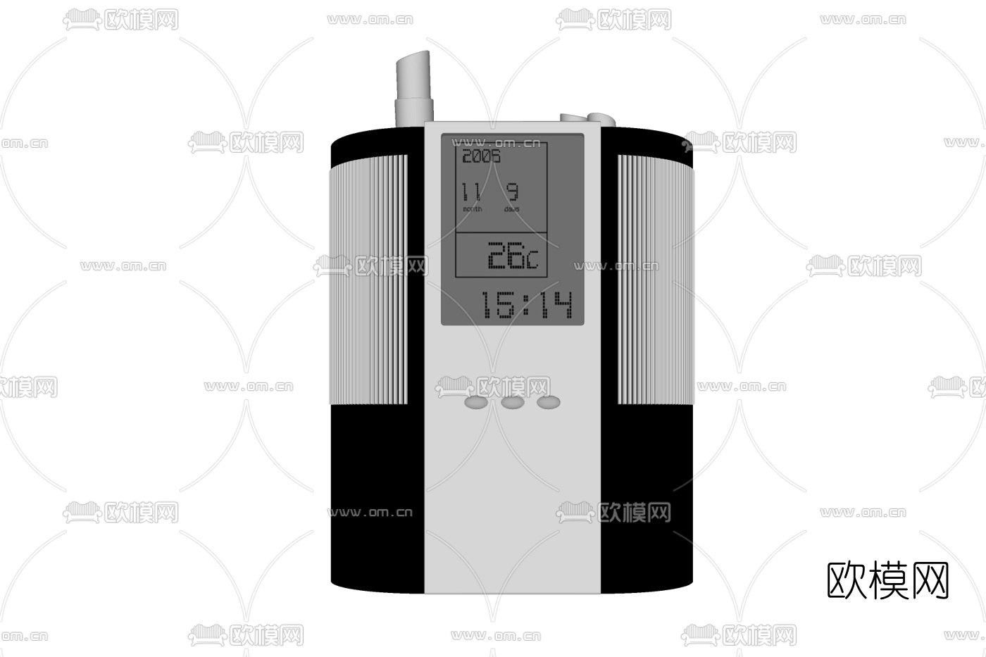 现代文具免费su模型下载