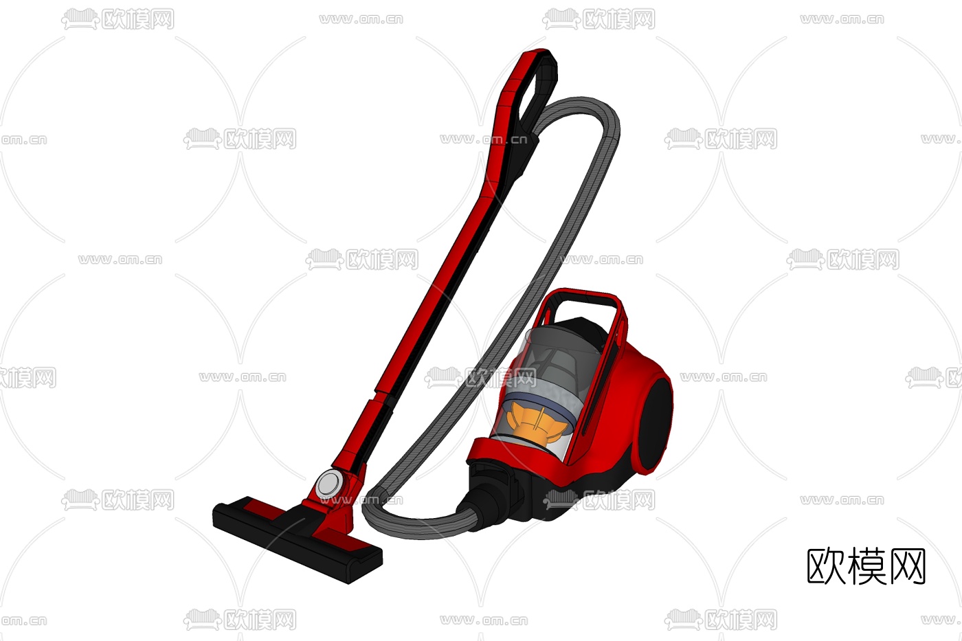 现代吸尘器免费su模型下载