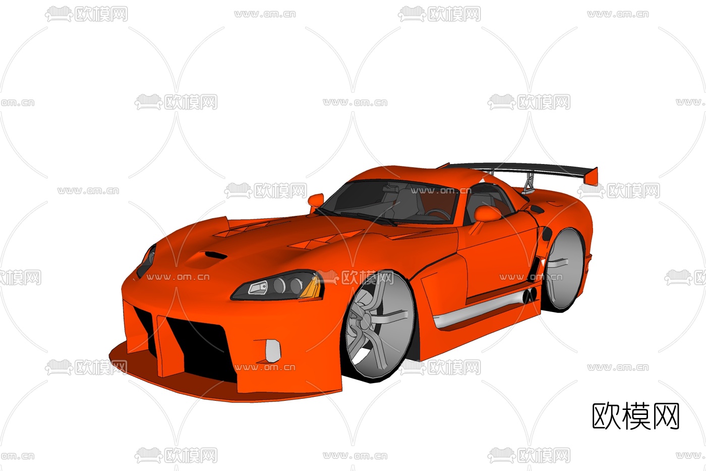 现代商务车免费su模型下载