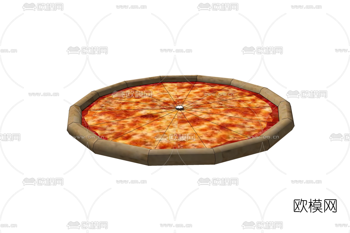 现代披萨免费su模型下载