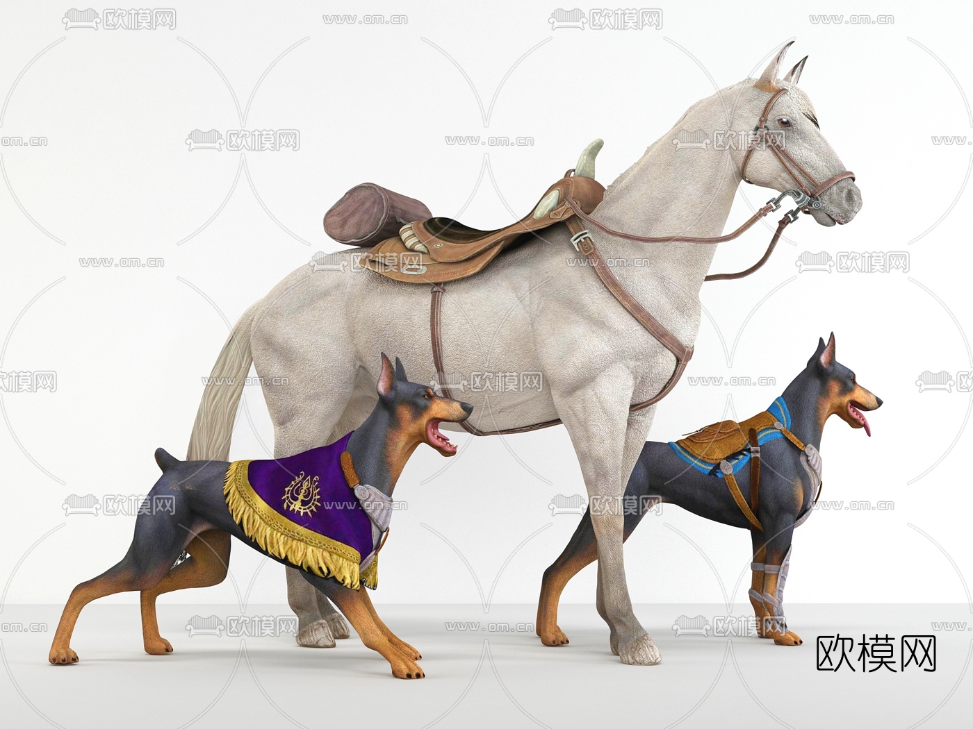 现代骏马猎犬3d模型下载