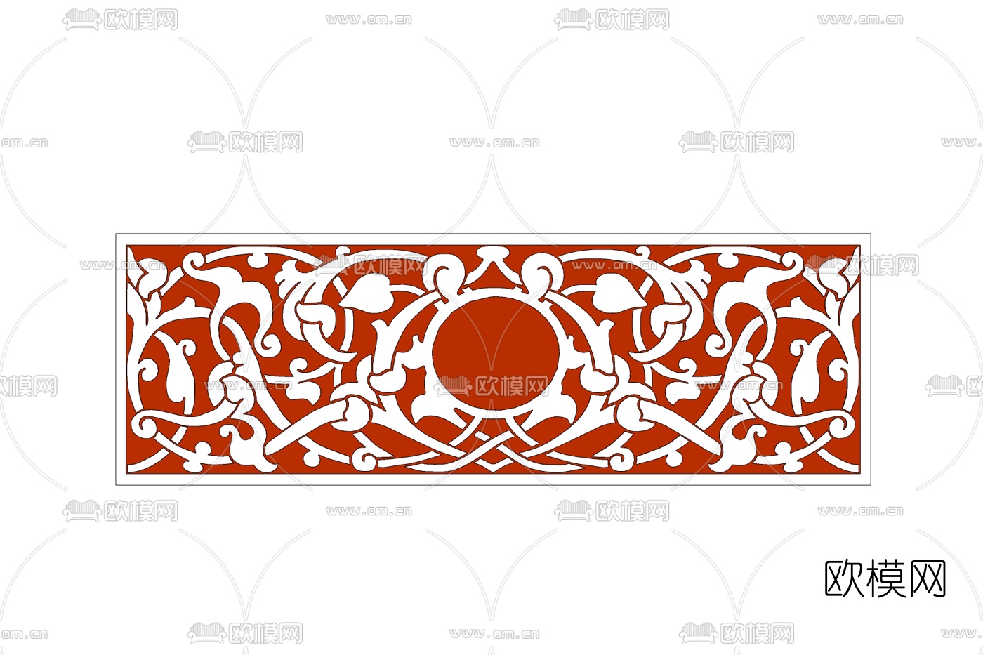 简欧雕花免费su模型下载