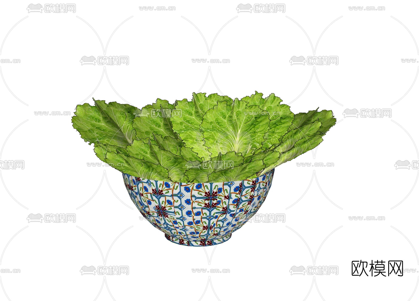 现代蔬菜免费su模型下载