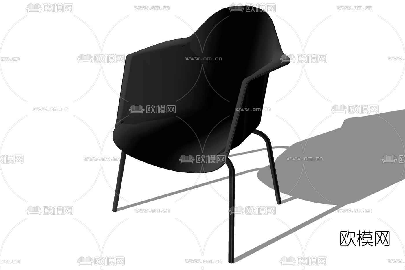 现代休闲沙发免费su模型下载