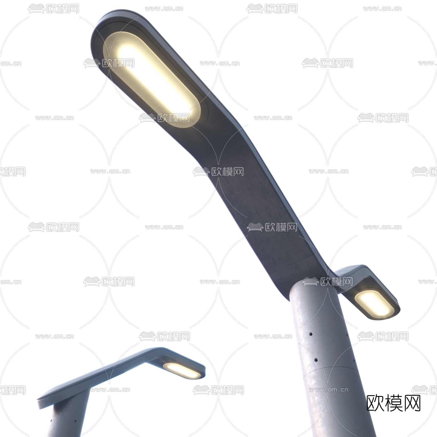 现代户外路灯3d模型