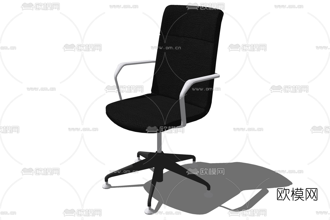 现代旋转办公椅免费su模型下载