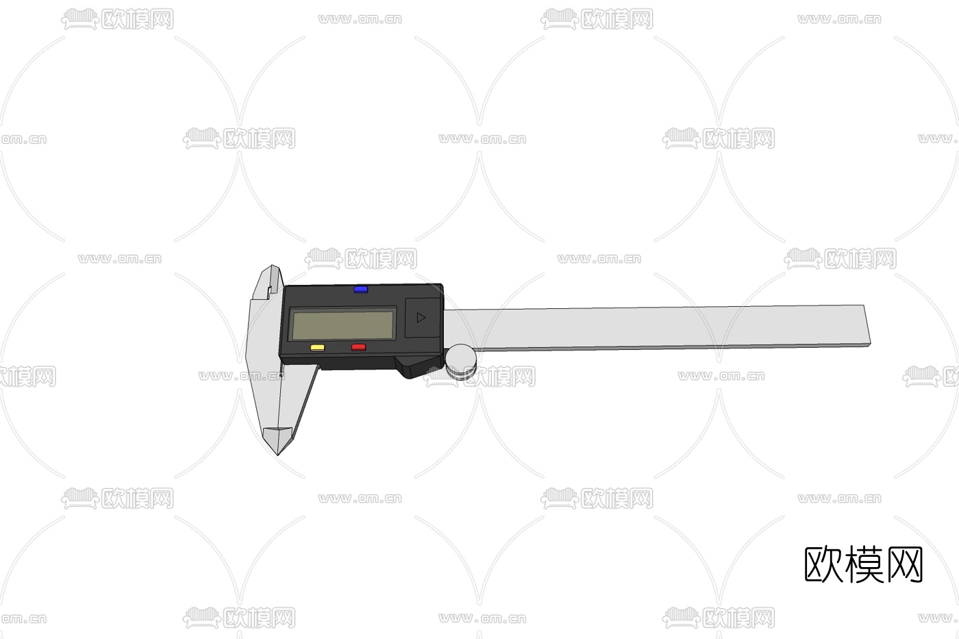 现代电子卡尺免费su模型下载