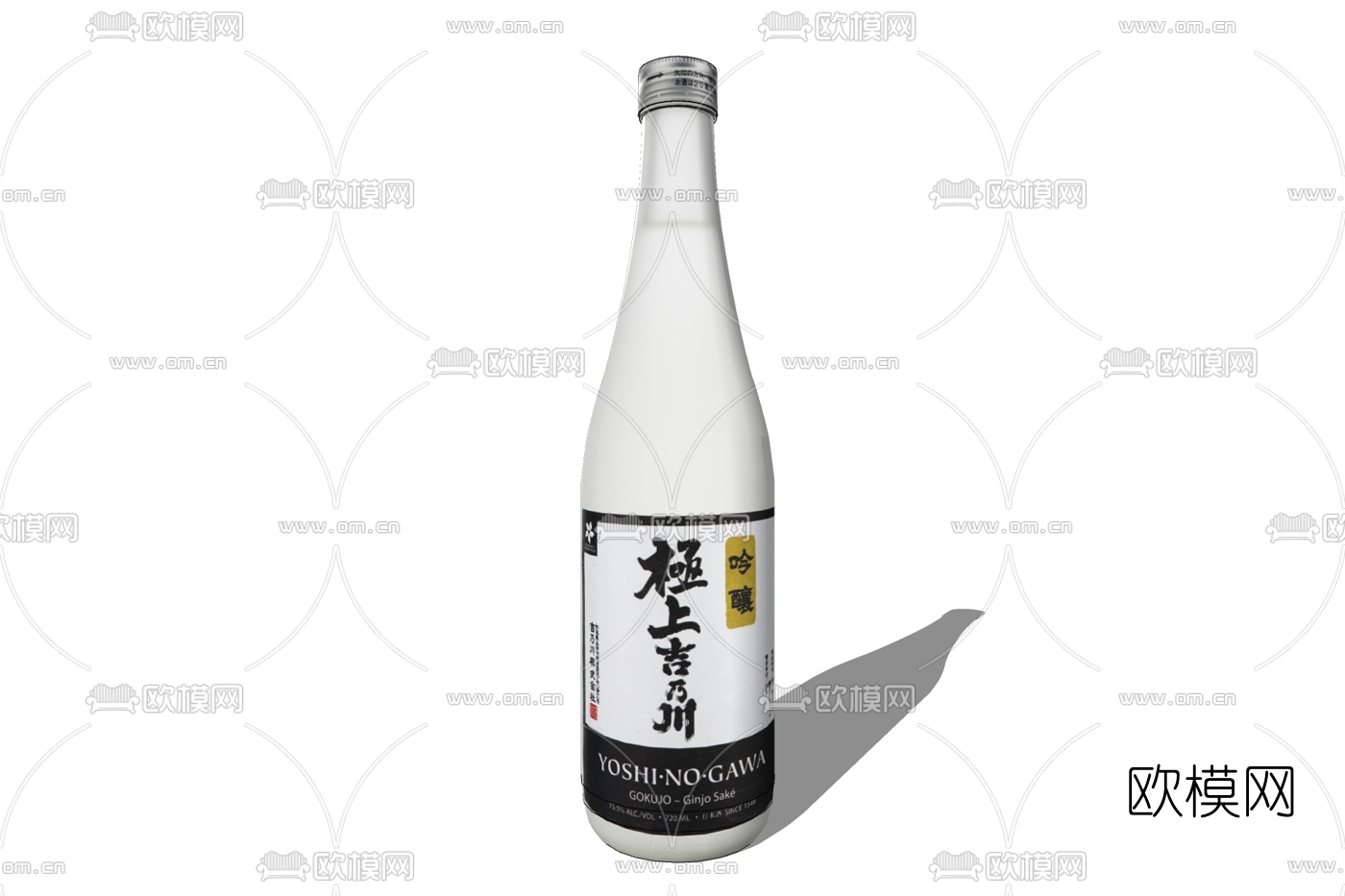 现代清酒酒水免费su模型下载