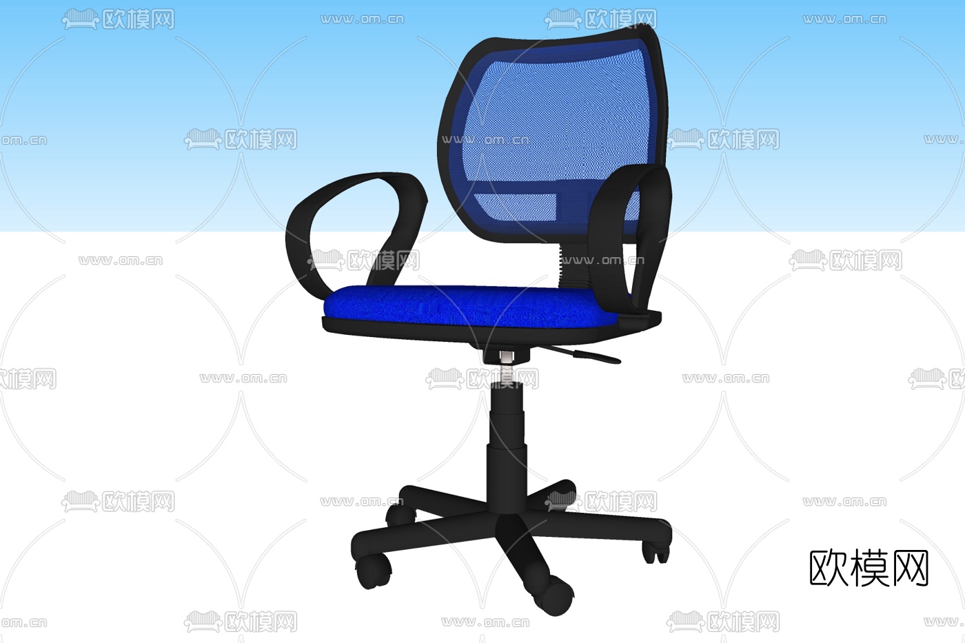 现代办公椅免费su模型