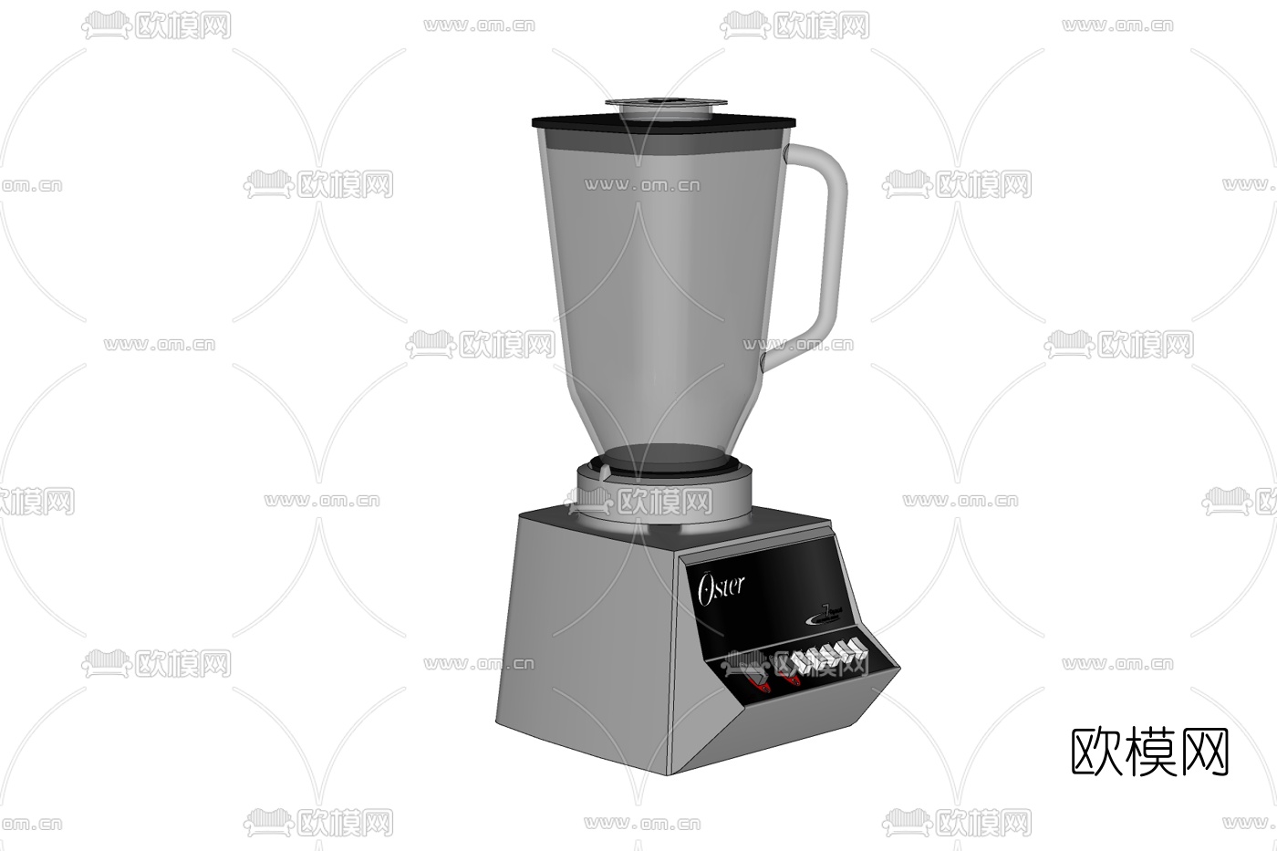 现代果汁机免费su模型下载