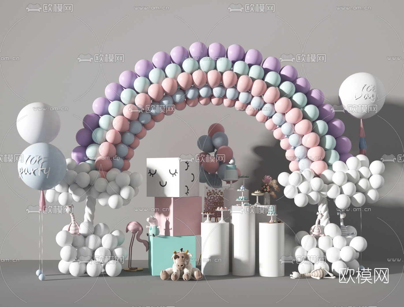 南京气球派对|气球拱门的制作方法_焦尔派对策划布置-站酷ZCOOL