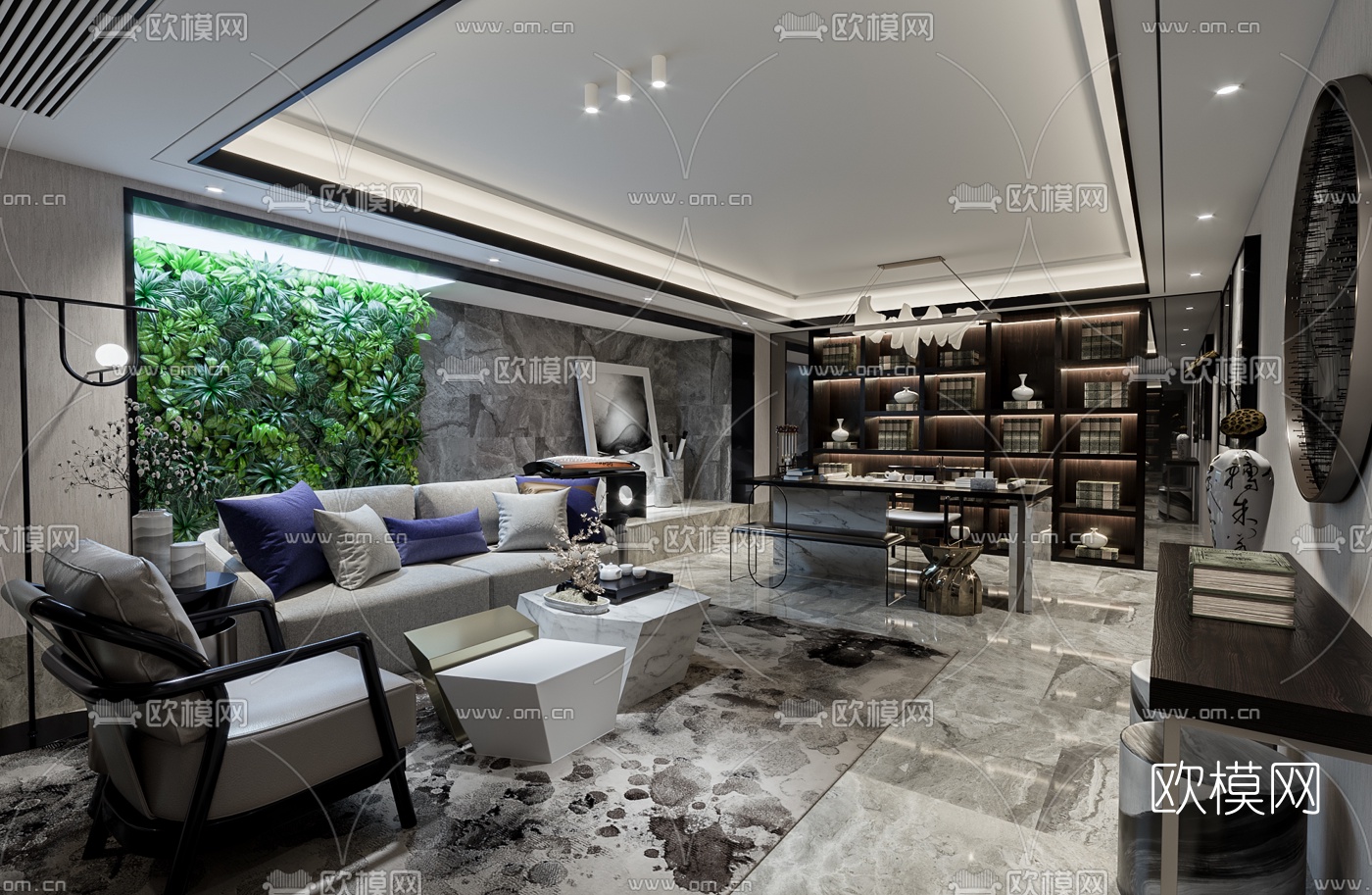 易和新作 金地·浙江江山风华样板间3d模型