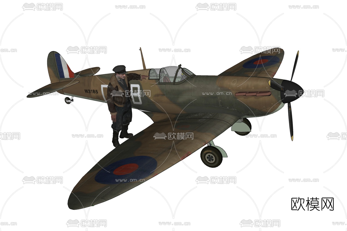 现代战斗飞机免费su模型下载