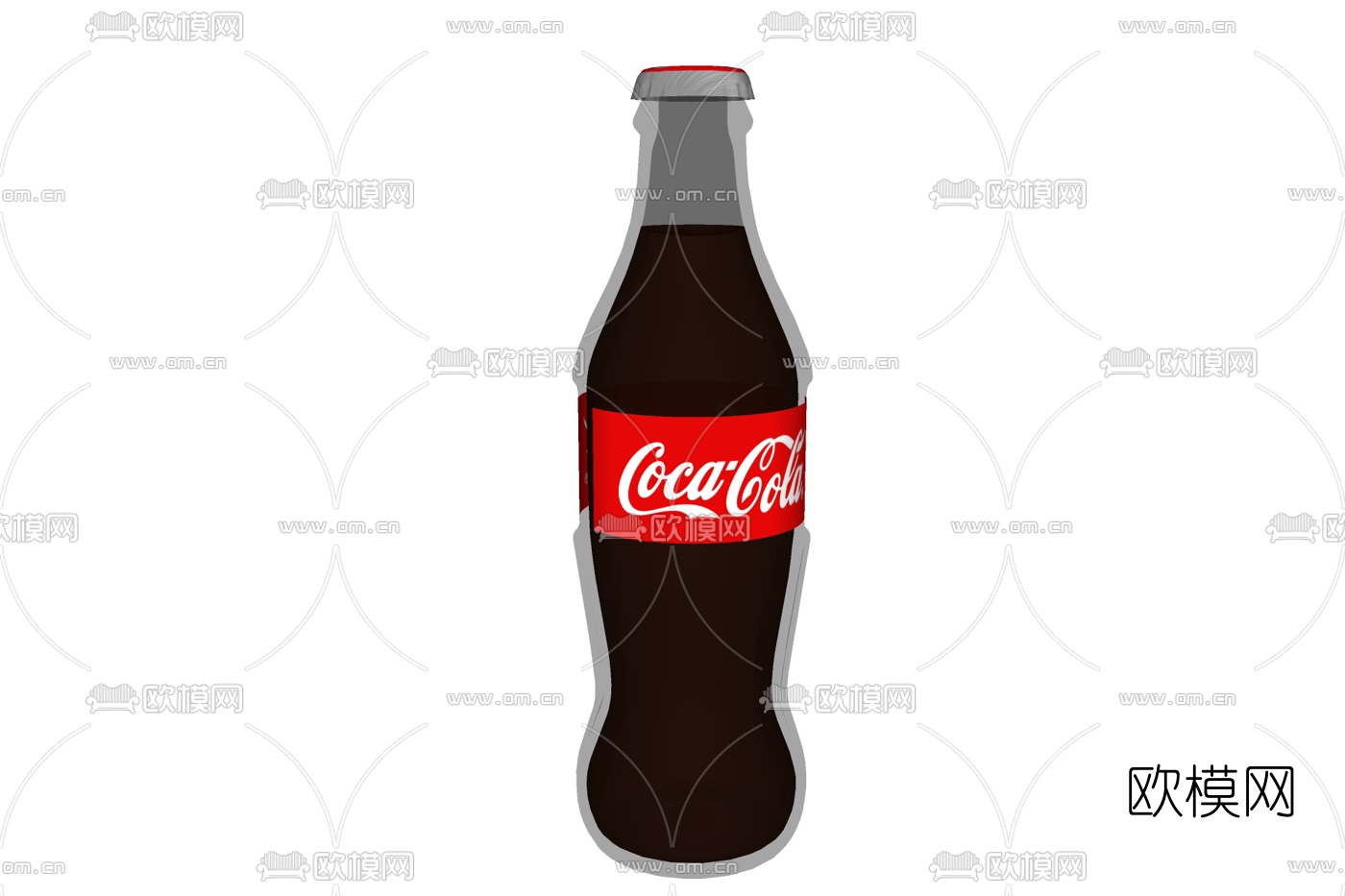 现代可口可乐免费su模型-免费3dmax模型库-欧模网